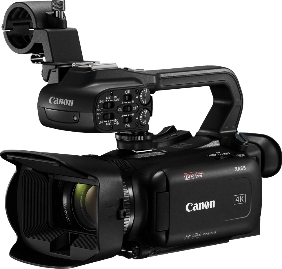 Caméscope Canon XA65 — vue produit — livraison Global Zone à Casablanca