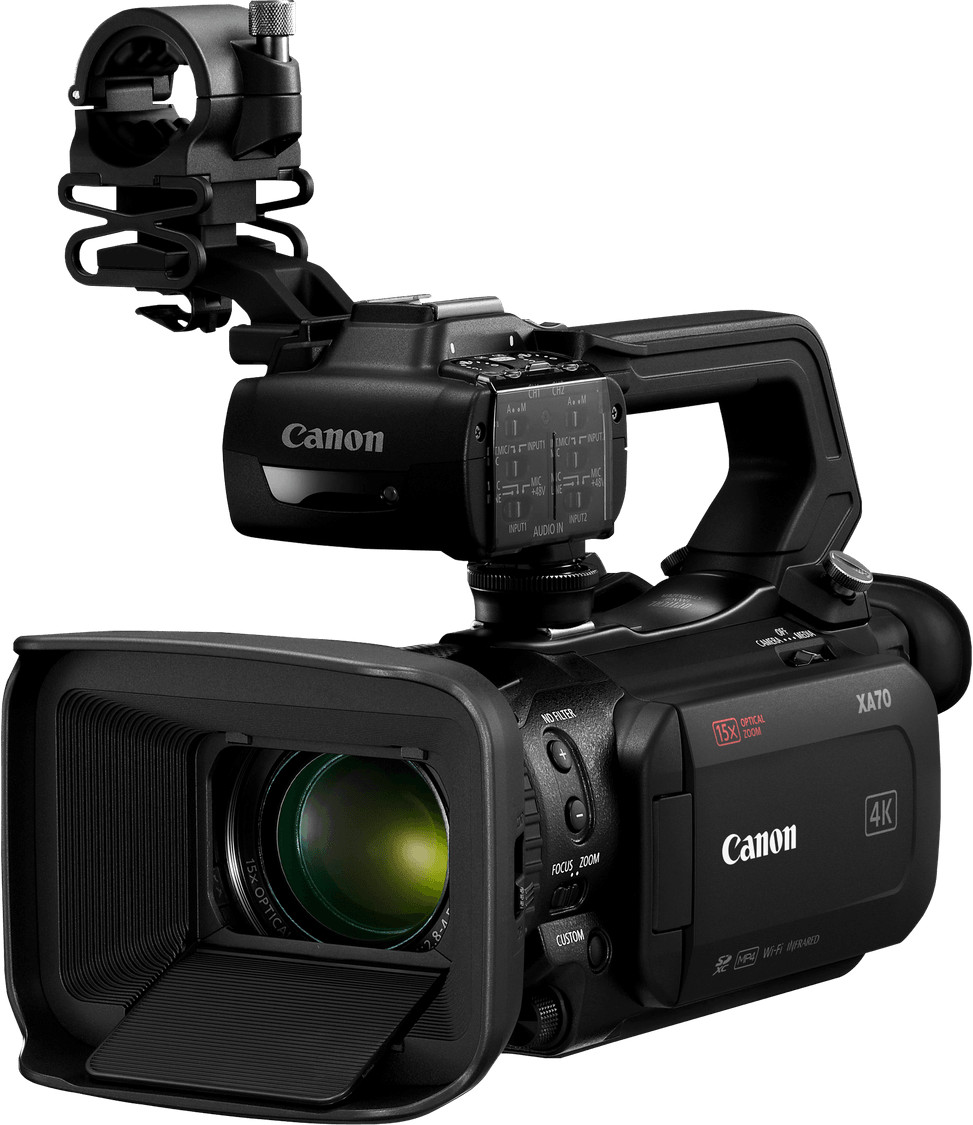 Caméscope Canon XA70 — vue produit — livraison Global Zone à Rabat