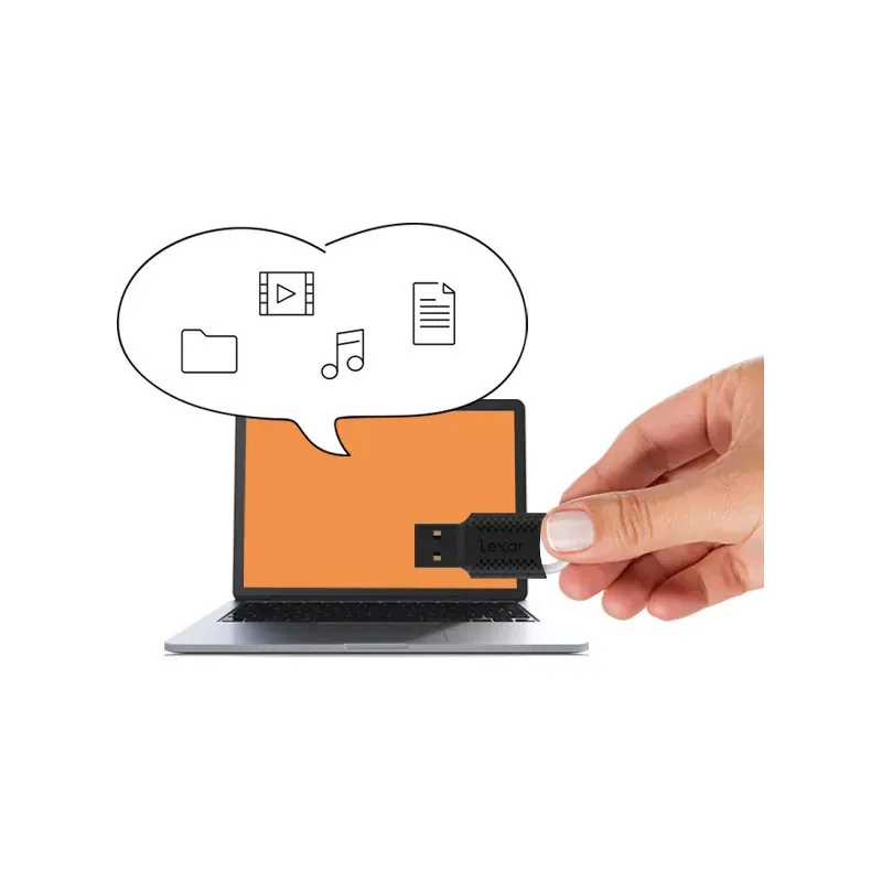 Lexar LJDV40-16GAB 16GB — vue produit — livraison Global Zone à Tanger