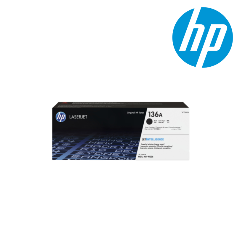 Toner HP 136A Black Original LaserJet Toner Cartridge W1360A