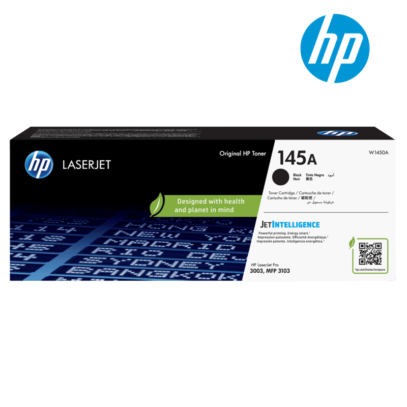 Toner HP 145A Black Original LaserJet — vue produit, Global Zone Tanger
