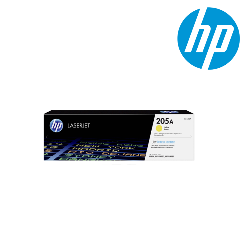 Toner HP 205A Yellow Original LaserJet Toner Cartridge — Global Zone Maroc