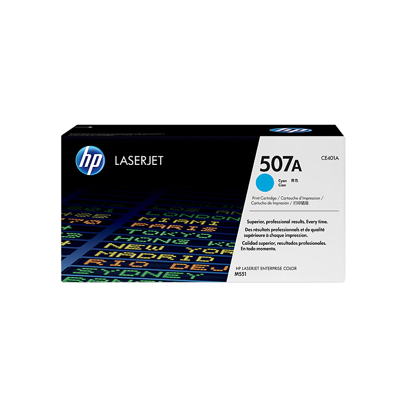 Toner HP 507A Cyan CE401A au Meilleur Prix au Maroc – Image 2