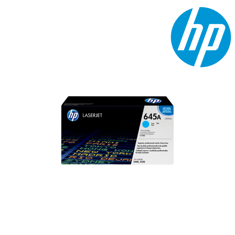 Toner HP 645A Cyan C9731A