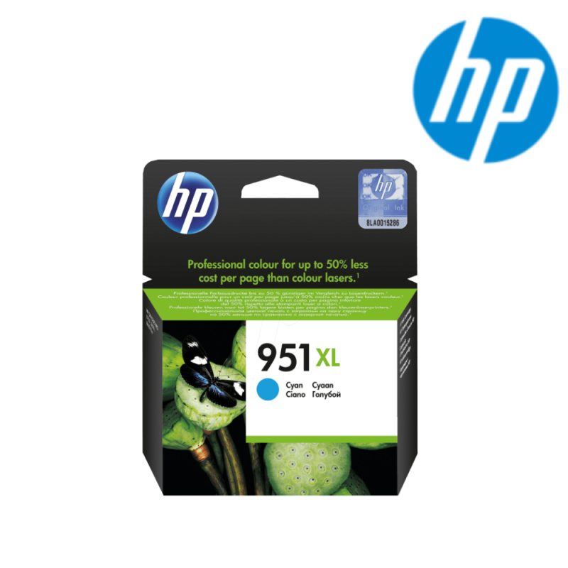 Cartouche d'Encre HP 951XL Cyan CN046AE CN046AE-BGX