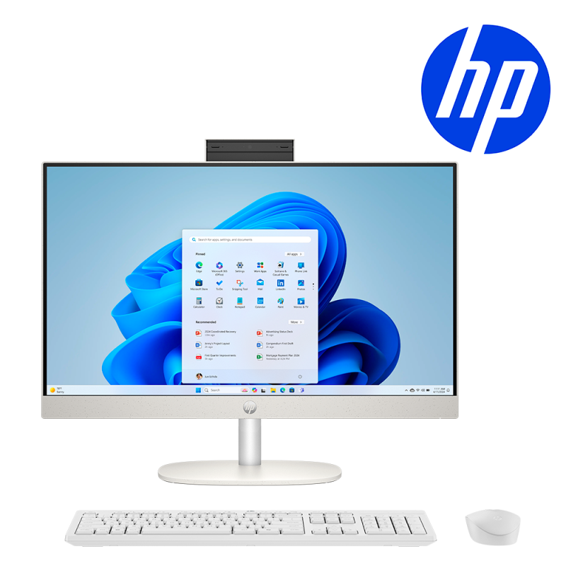 PC Tout-en-un HP AIO 24 Core Ultra 5 1TB SSD Tactile — Global Zone Maroc