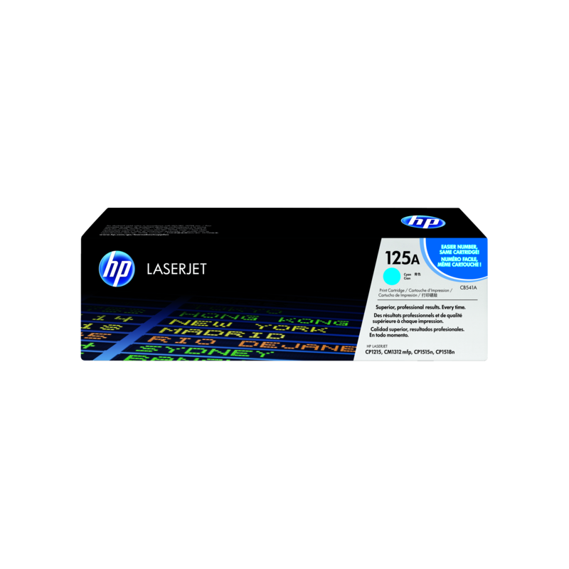 Toner HP 125A Cyan CB541A au Meilleur Prix au Maroc – Image 2