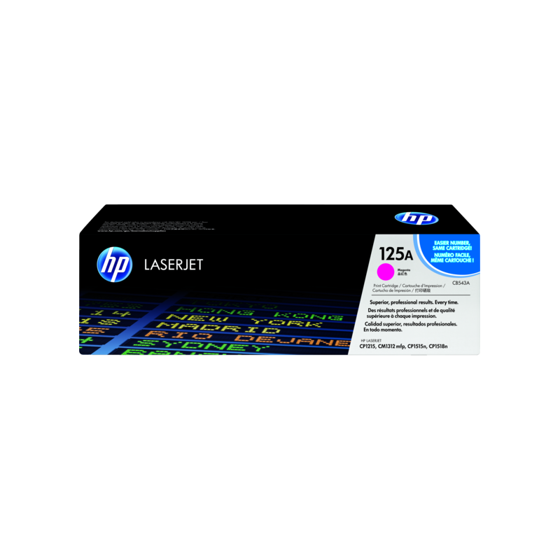 Toner HP 125A Magenta CB543A au Meilleur Prix au Maroc – Image 2