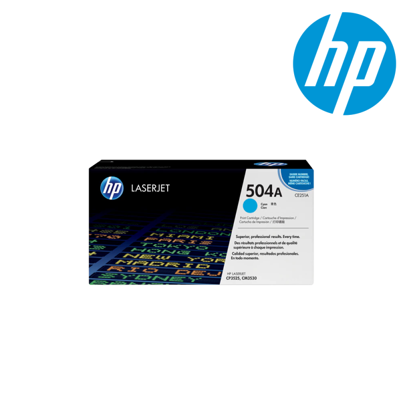 Toner HP 504A Cyan CE251A