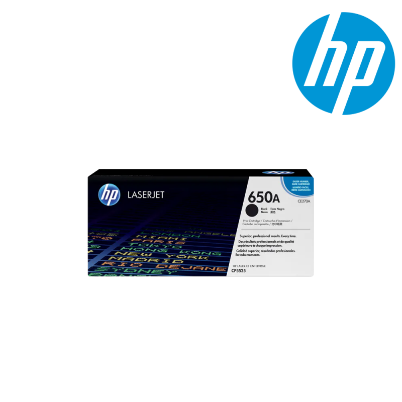 Toner HP 650A Noir CE270A