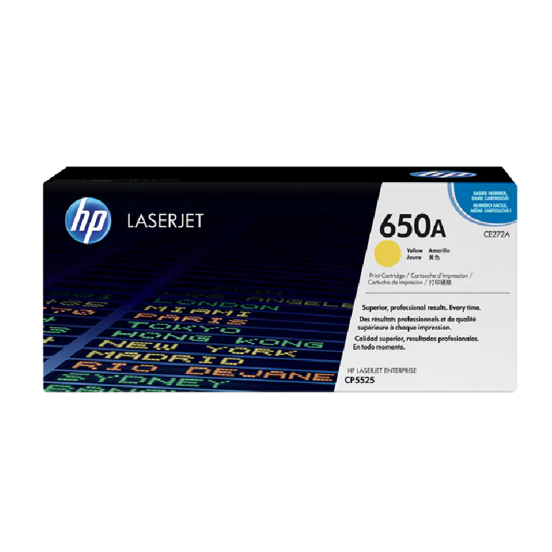 Toner HP 650A Jaune CE272A au Meilleur Prix au Maroc – Image 2