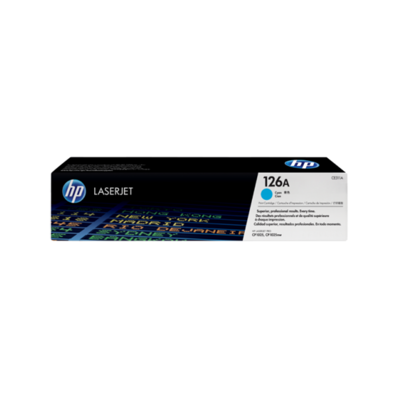 Toner HP 126A Cyan CE311A au Meilleur Prix au Maroc – Image 2