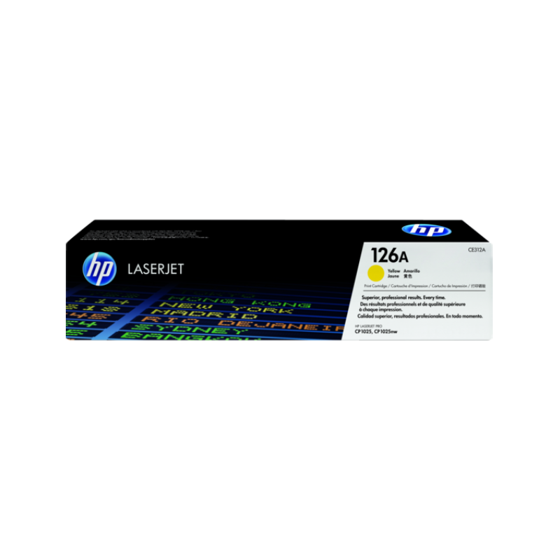 Toner HP 126A Jaune CE312A au Meilleur Prix au Maroc – Image 2