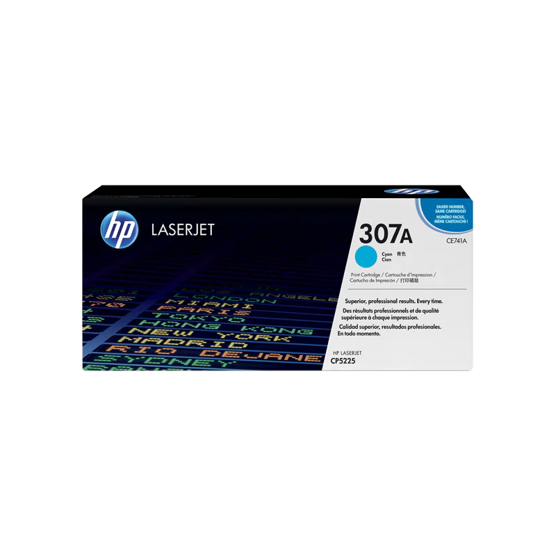 Toner HP 307A Cyan CE741A au Meilleur Prix au Maroc – Image 2