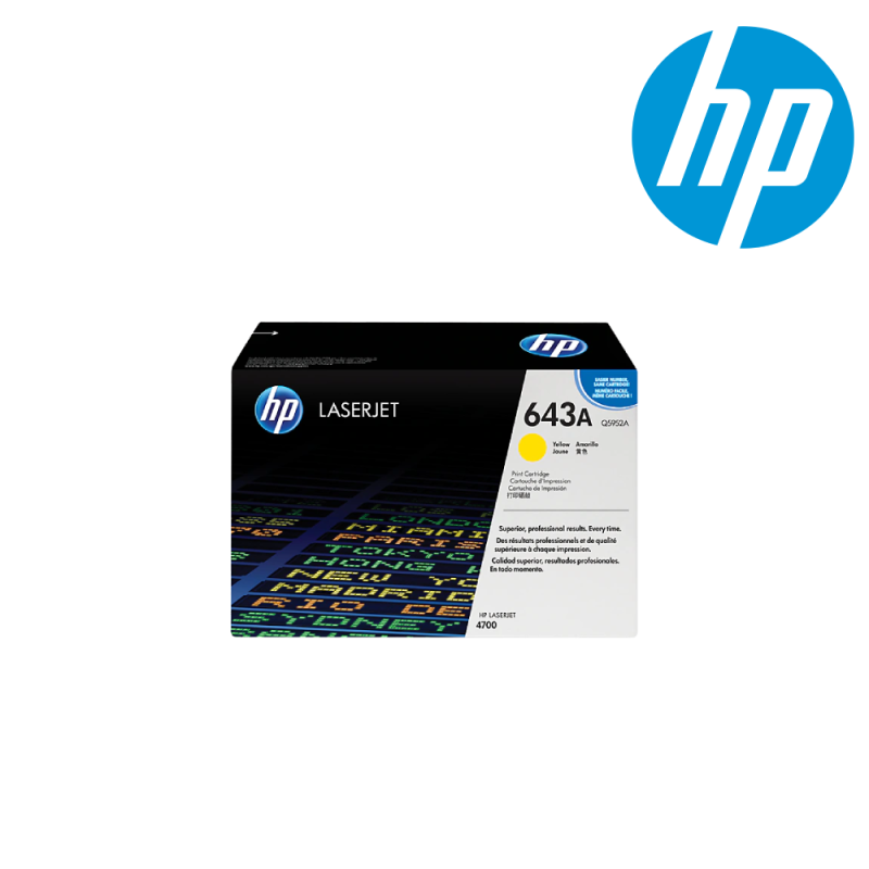 Toner HP 643A Jaune Q5952A