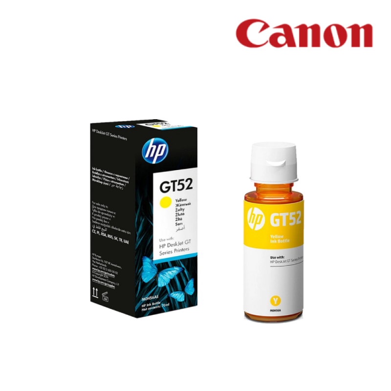 Bouteille d'Encre HP GT52 Jaune M0H56AE au Meilleur Prix au Maroc – Image 4