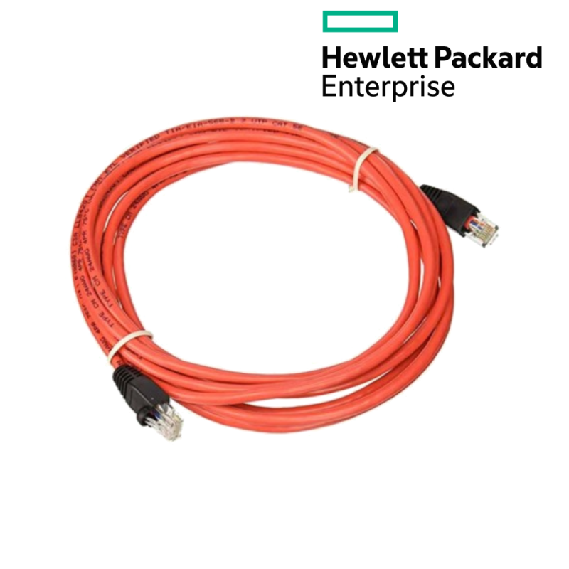 Câble HPE HP IP CAT5 Qty-8 12ft 3.7m Cable 263474-B23