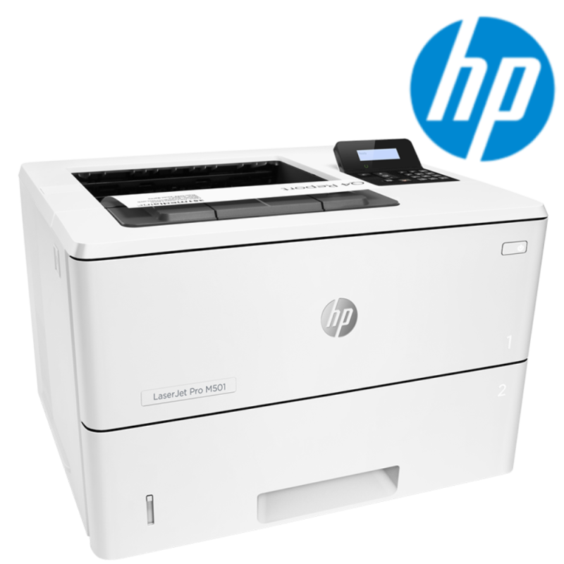 Imprimante HP LaserJet Pro M501dn — vue produit, Global Zone Tanger