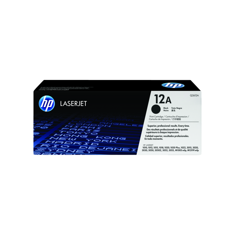 Toner HP 12A Noir Q2612A au Meilleur Prix au Maroc – Image 2
