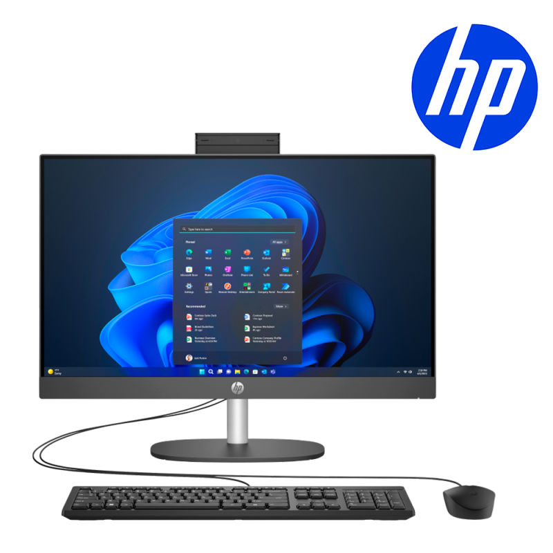 Webcam HP HP Pro One 240 G10 AIO U7 16GB 512GB Dos 23.8 1Y