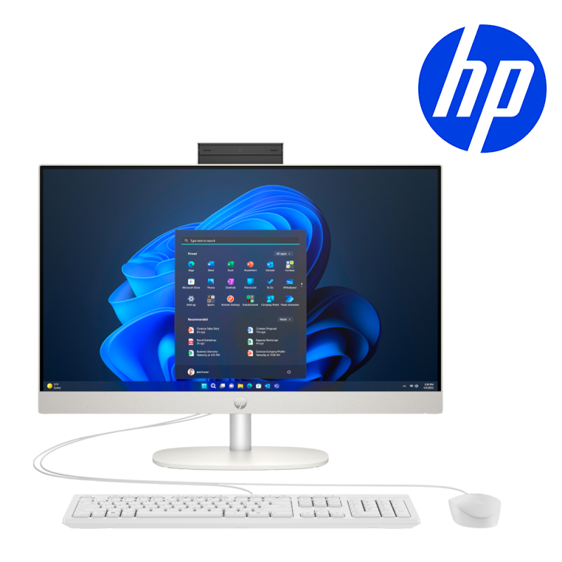 PC Portable Professionnel HP Webcam Pro One 240 G10 AIO U7 512SSD Ds 23.8 — Global Zone Maroc