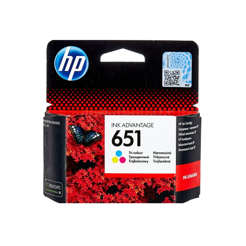 Cartouche d'Encre HP 651 Trois Couleurs Ink Advantage C2P11AE au Meilleur Prix au Maroc – Image 2