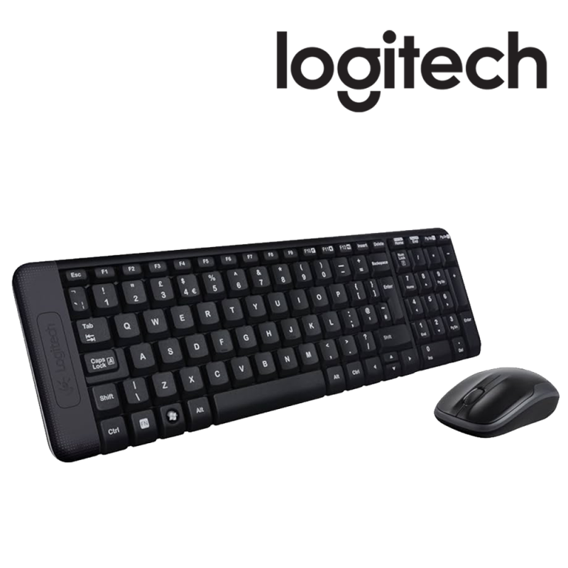 Pack Clavier et Souris Logitech LOGITECH COMBO MK220 Wireless- FRA - 2.4GHZ