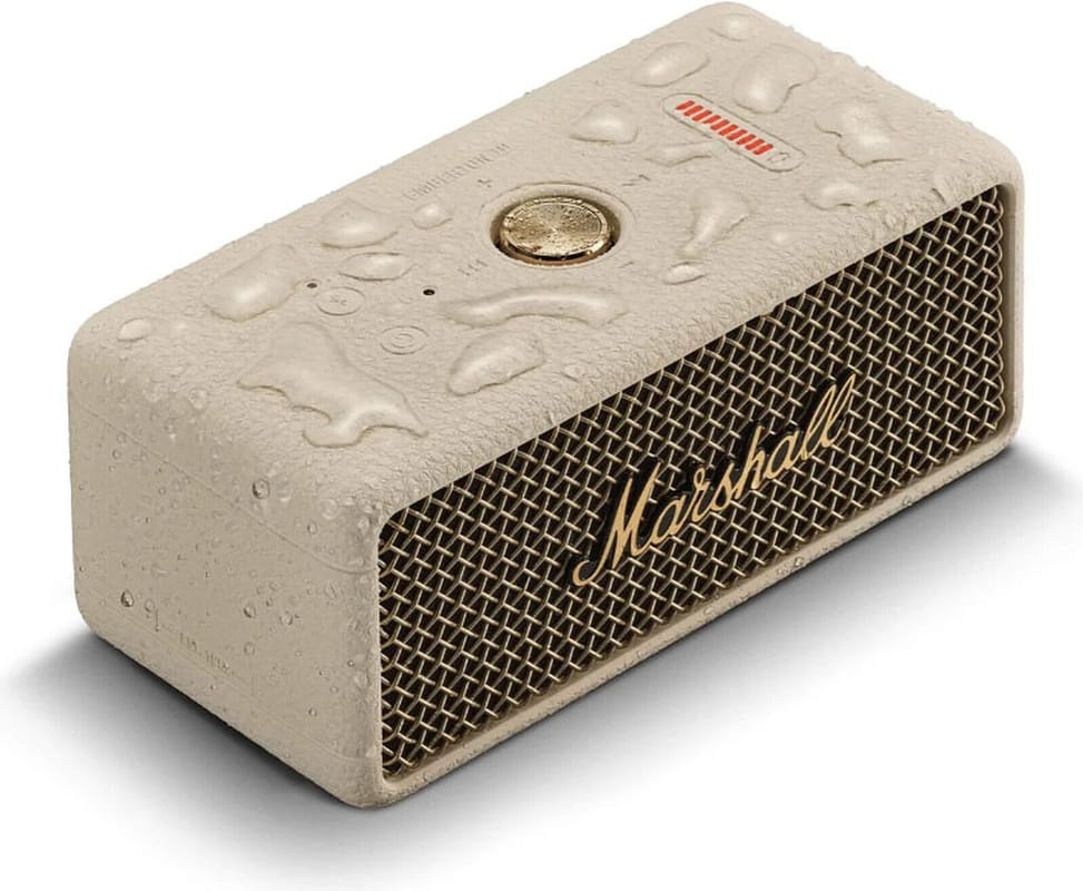 Enceinte Bluetooth Marshall Emberton III Cream — vue produit 03 — livraison Global Zone à Tanger