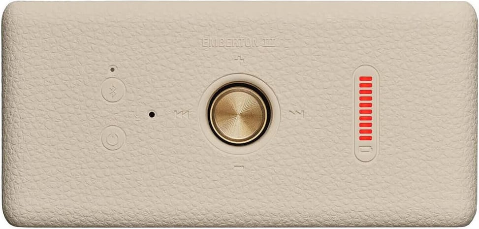Enceinte Bluetooth Marshall Emberton III Cream — vue produit 05 — livraison Global Zone à Agadir