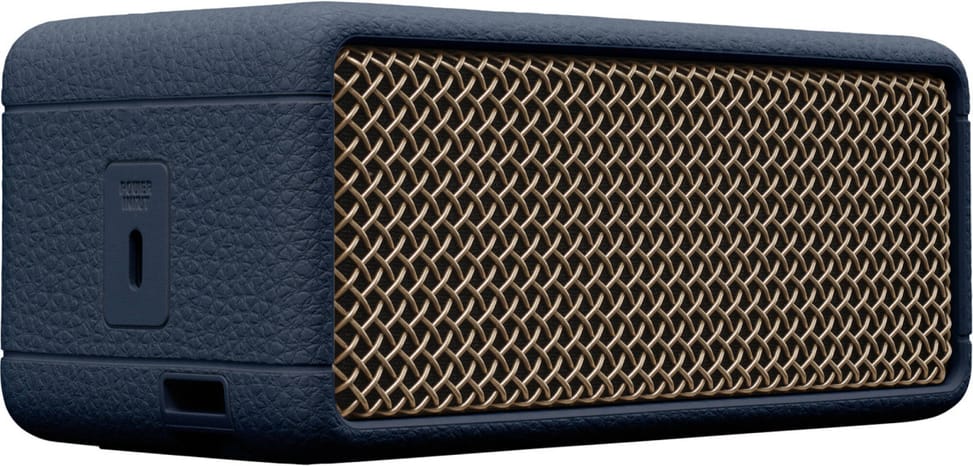 Enceinte Bluetooth Marshall Emberton III Midnight Blue — vue produit 05 — livraison Global Zone à Agadir