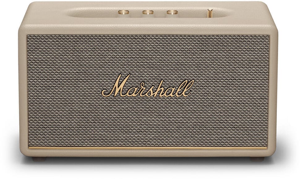Enceinte portable Marshall Stanmore III Cream — vue produit — livraison Global Zone à Casablanca