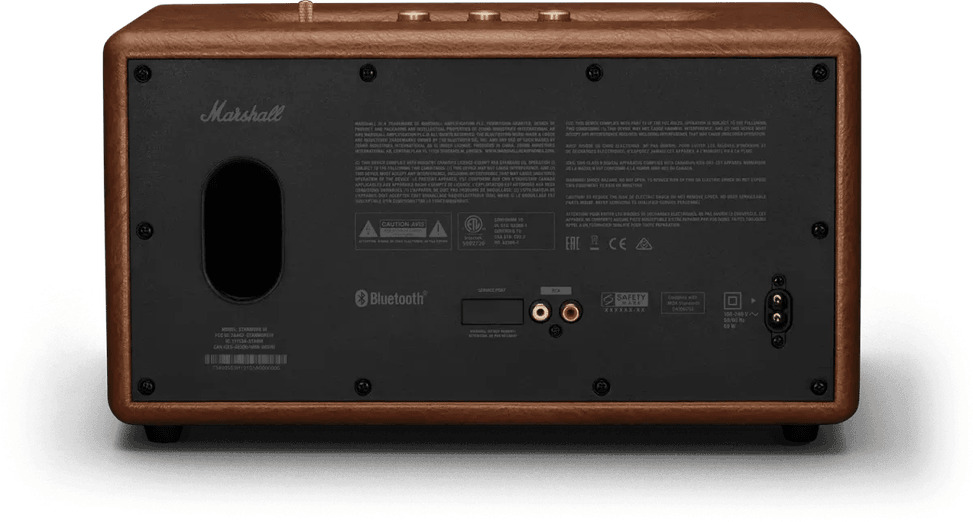 Enceinte Bluetooth Marshall Stanmore III Marron — vue produit 04 — livraison Global Zone à Marrakech