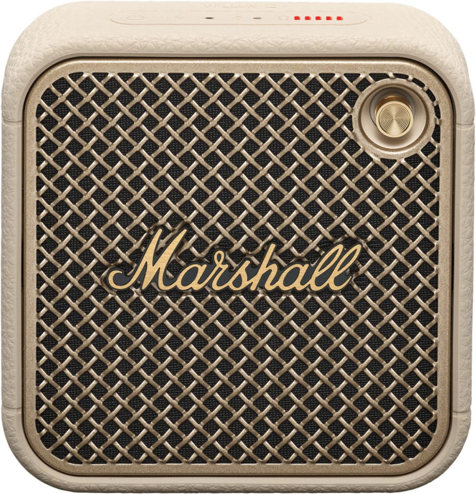 Enceinte Bluetooth Marshall Willen II Cream — vue produit — livraison Global Zone à Casablanca