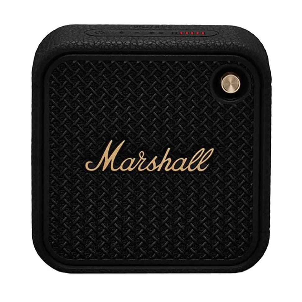 Enceinte portable Marshall Willen II Noir/Cuivre — vue produit — livraison Global Zone à Casablanca