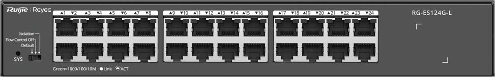 Switch Ruijie RG-ES124G-L RG-ES124G-L au-meilleur-prix-au-Maroc-tanger-agadir-casablanca-marrakech-fes