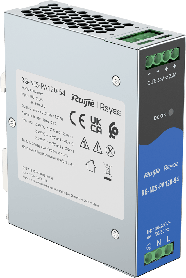 Bloc d'alimentation Ruijie RG-NIS-PA120-54 RG-NIS-PA120-54 au-meilleur-prix-au-Maroc-tanger-agadir-casablanca-marrakech-fes