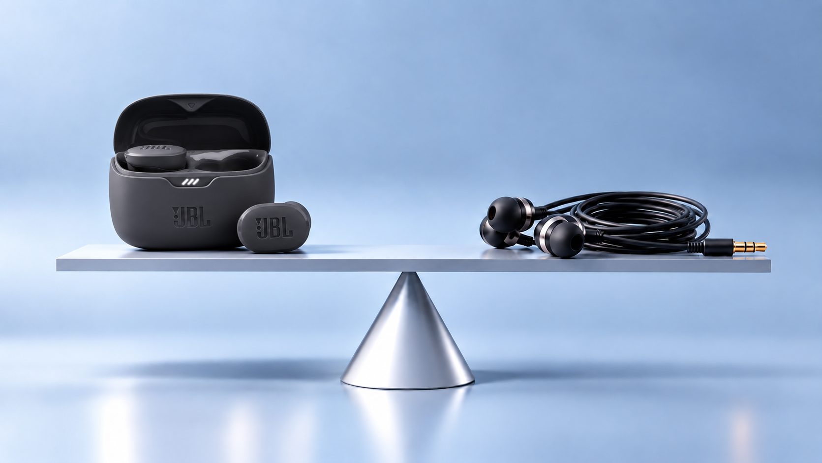 Equilibre audio JBL sans fil ou filaire Our Native Language is Solution. Écouteurs