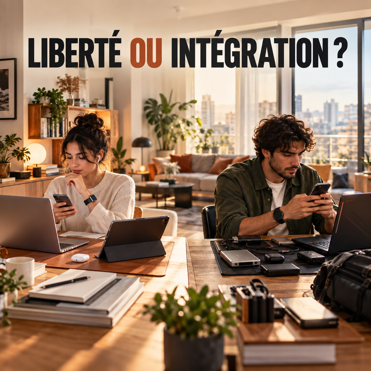 Liberte ou integration technologique Our Native Language is Solution. iPhone