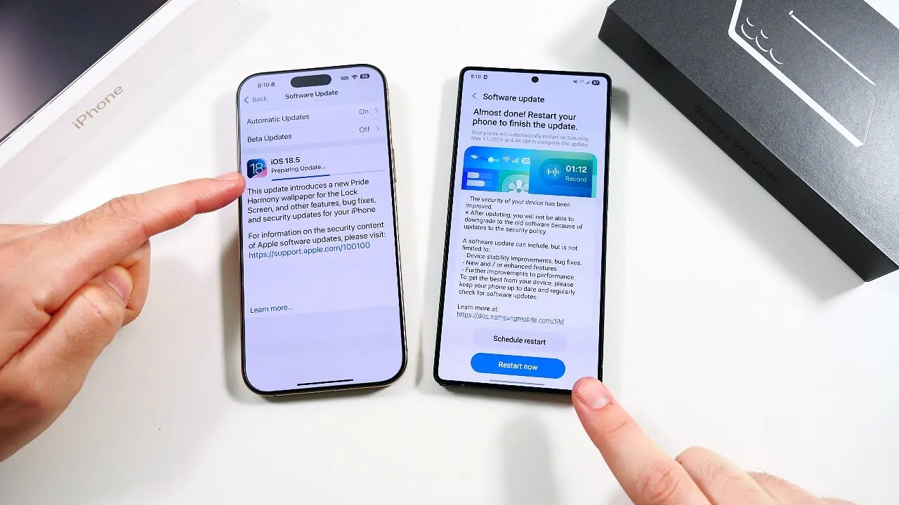 iPhone vs Android 2026 : comparatif des smartphones et des écosystèmes